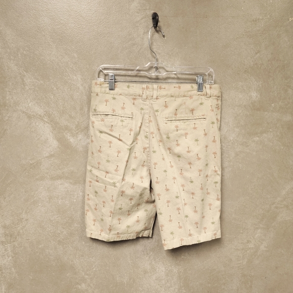 Men's Brooklyn Cloth Shorts With Palm Tree Design Size 34 - Picture 4 of 4